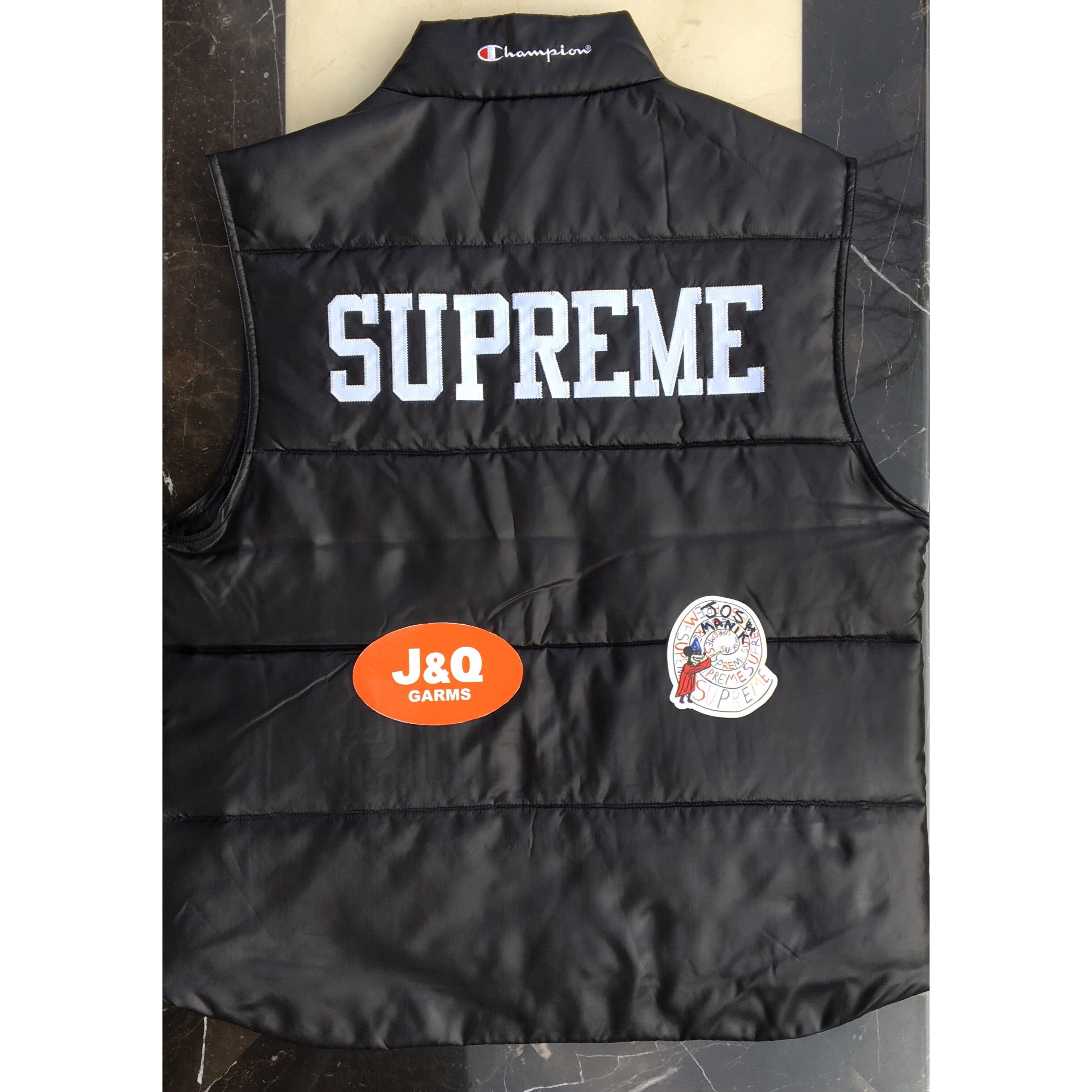 Supreme®/Champion® Puffy Vest – Supreme