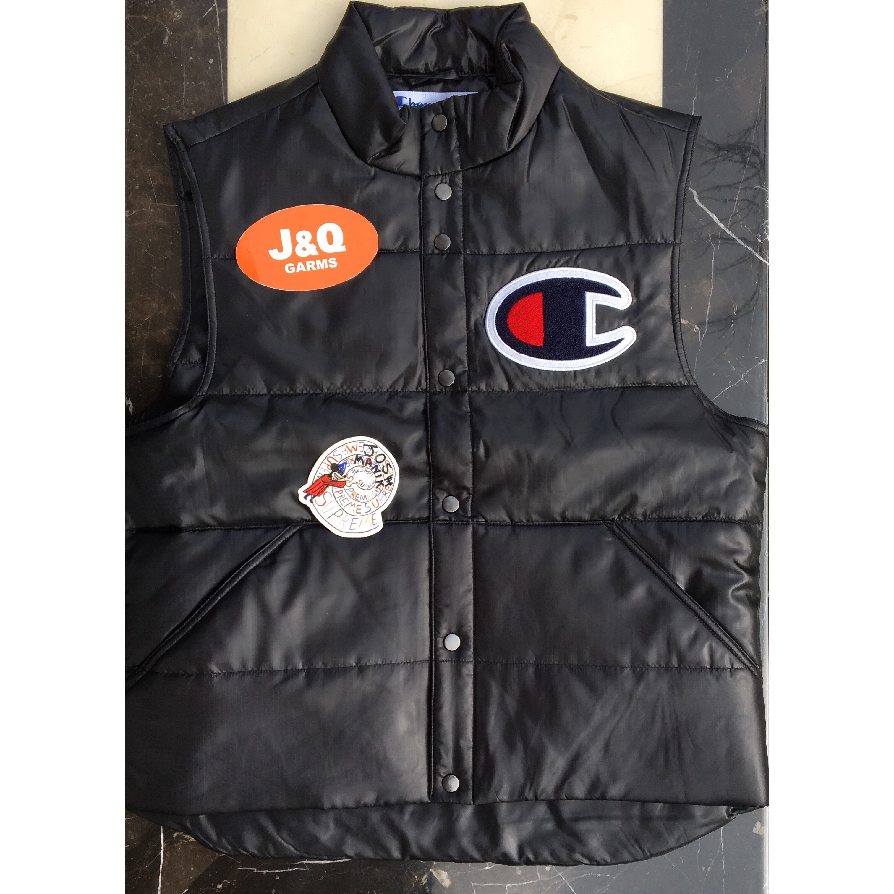 Supreme champion puffy vest on sale