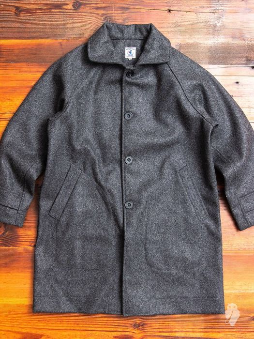 Arpenteur Arpenteur Grey Utile Melton coat Grailed