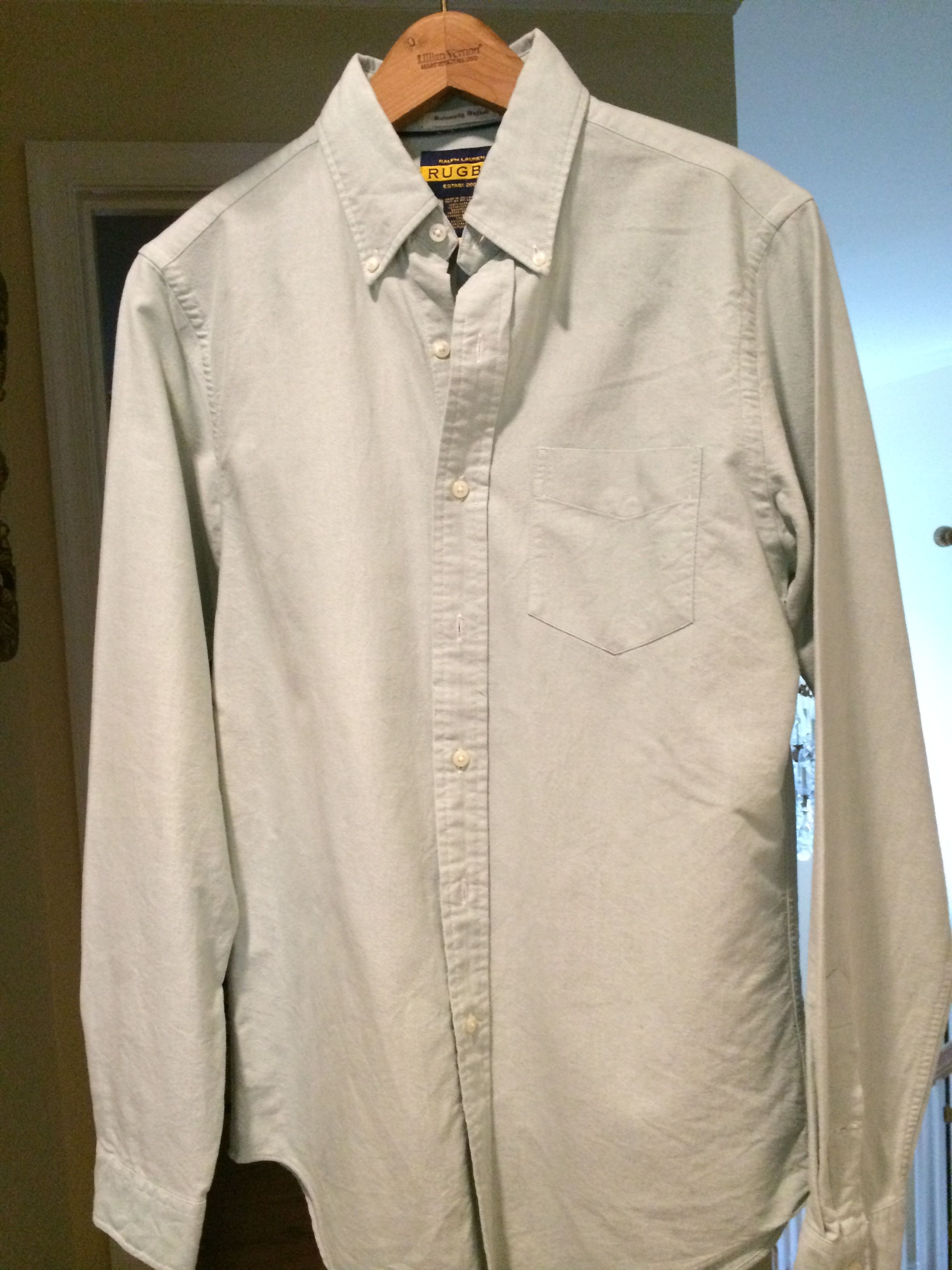 Sea-Foam Green Oxford Shirt