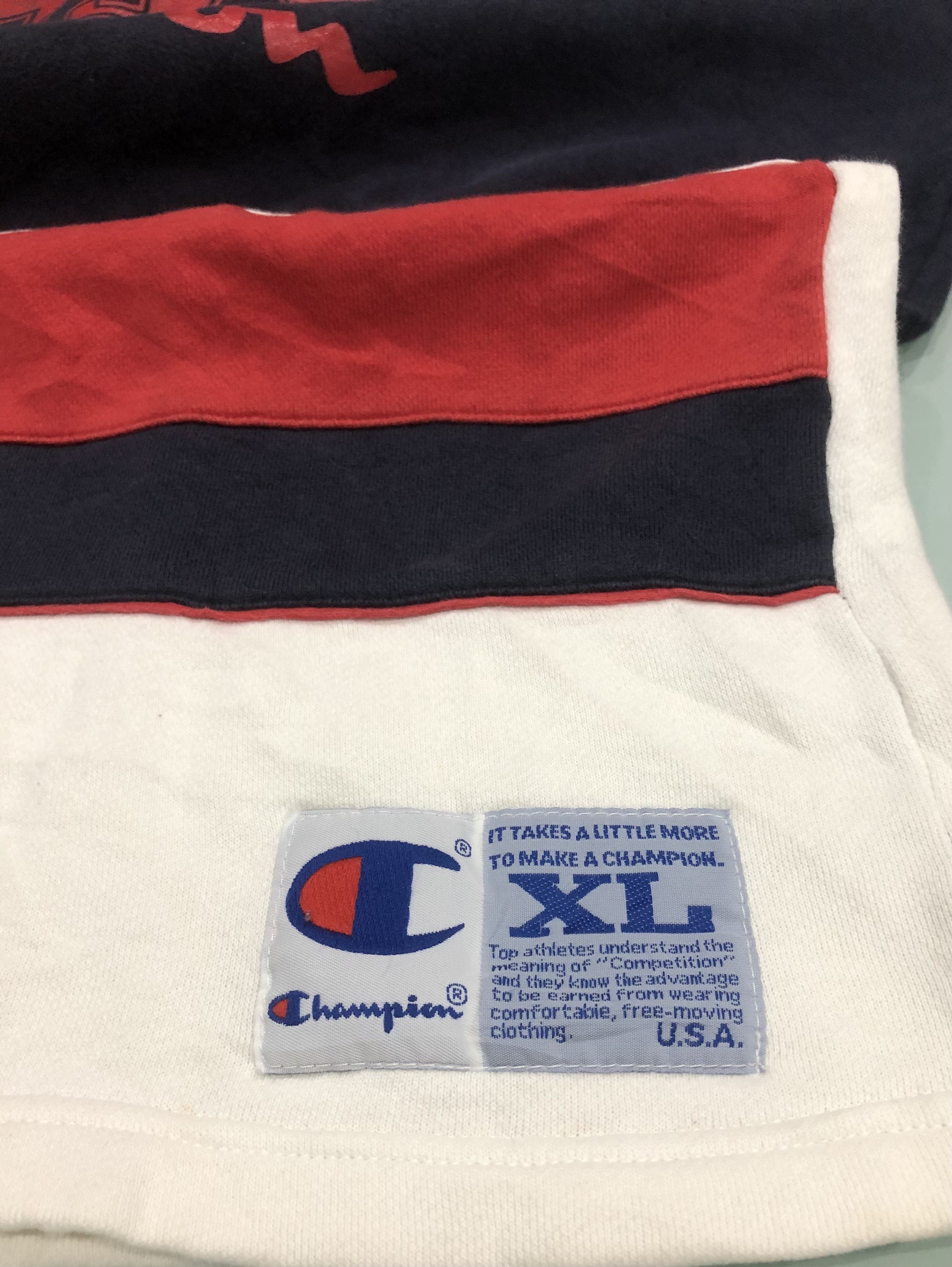 Champion × Hanes Vintage Champion Big Logo Hoodie Size US XL / EU 56 / 4 - 6 Thumbnail