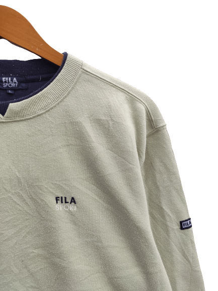 Fila 🔥 Vintage 90s Vintage FILA SPORT sweatshirt small logo Size US M / EU 48-50 / 2 - 2 Thumbnail