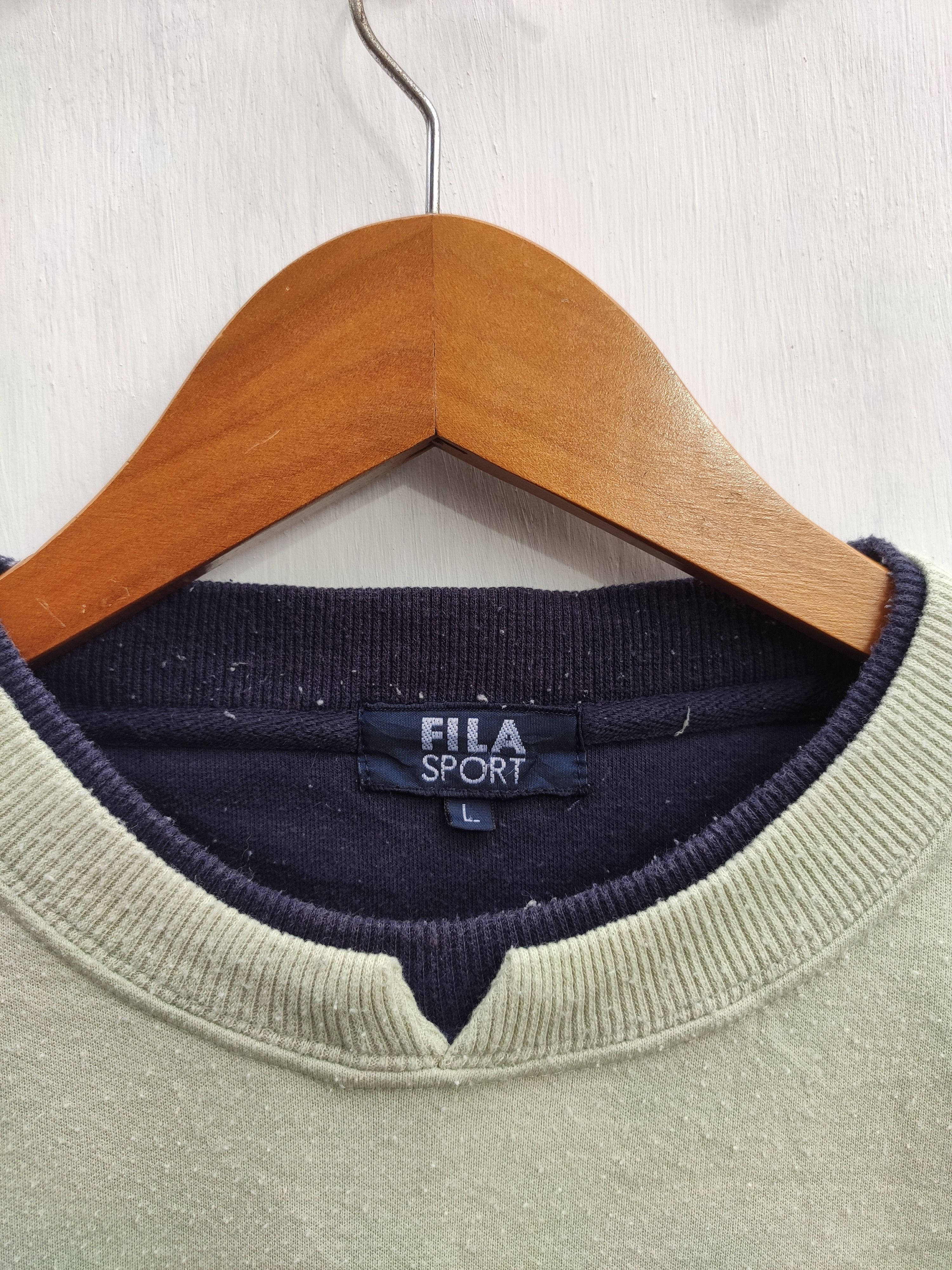 Fila 🔥 Vintage 90s Vintage FILA SPORT sweatshirt small logo Size US M / EU 48-50 / 2 - 4 Thumbnail