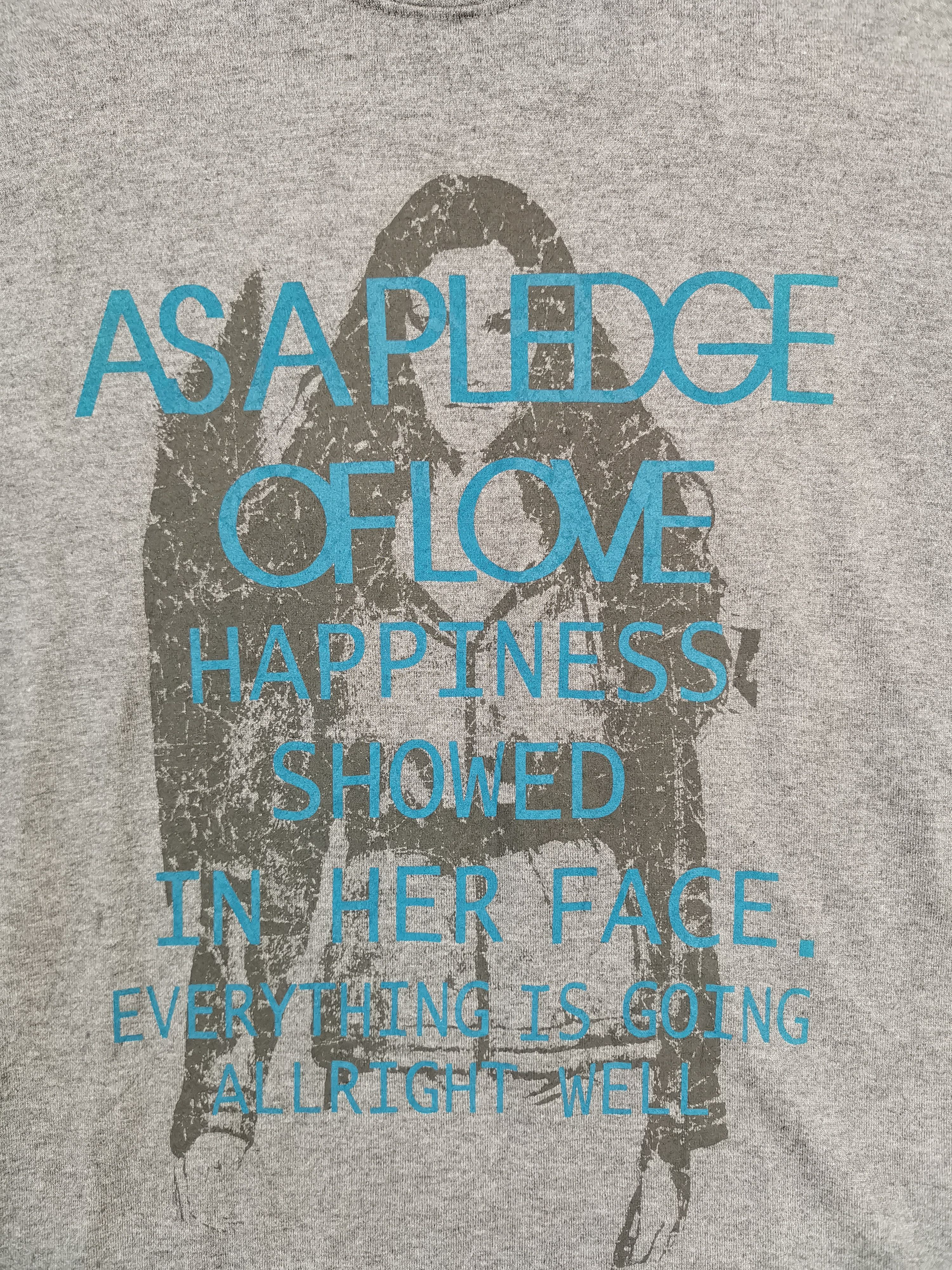 Japanese Brand Famock Asapledge of Love Big Logo shirts Size US L / EU 52-54 / 3 - 5 Thumbnail