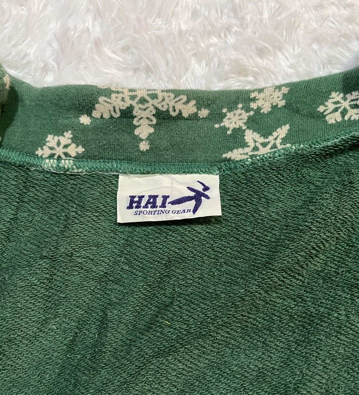 Hai Sporting Gear × Issey Miyake HAI SPORTING GEAR Snowflake Button Up Sweatshirt Size US M / EU 48-50 / 2 - 11 Thumbnail