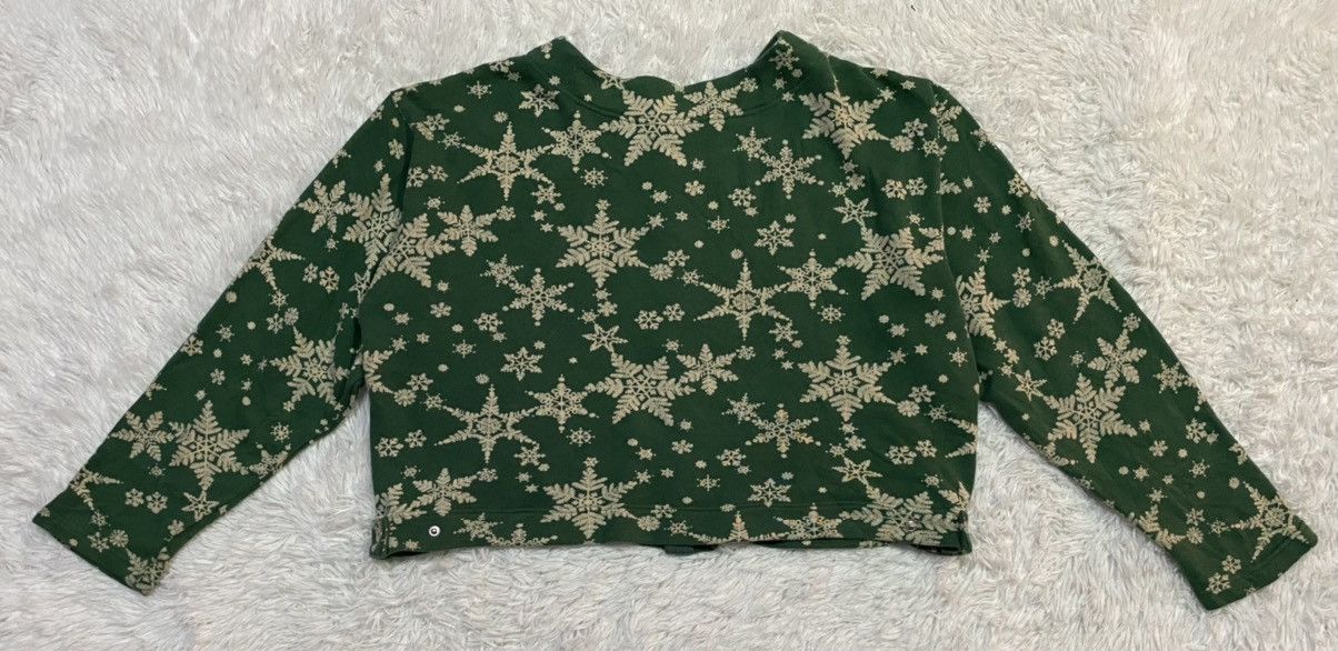 Hai Sporting Gear × Issey Miyake HAI SPORTING GEAR Snowflake Button Up Sweatshirt Size US M / EU 48-50 / 2 - 5 Thumbnail