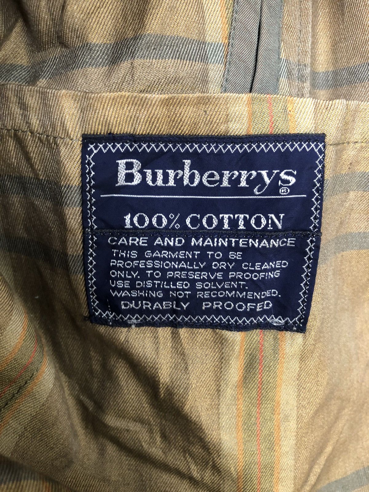 Burberry Vintage Burberry's Nova Checked Gradient Trench Coat Size US L / EU 52-54 / 3 - 7 Thumbnail
