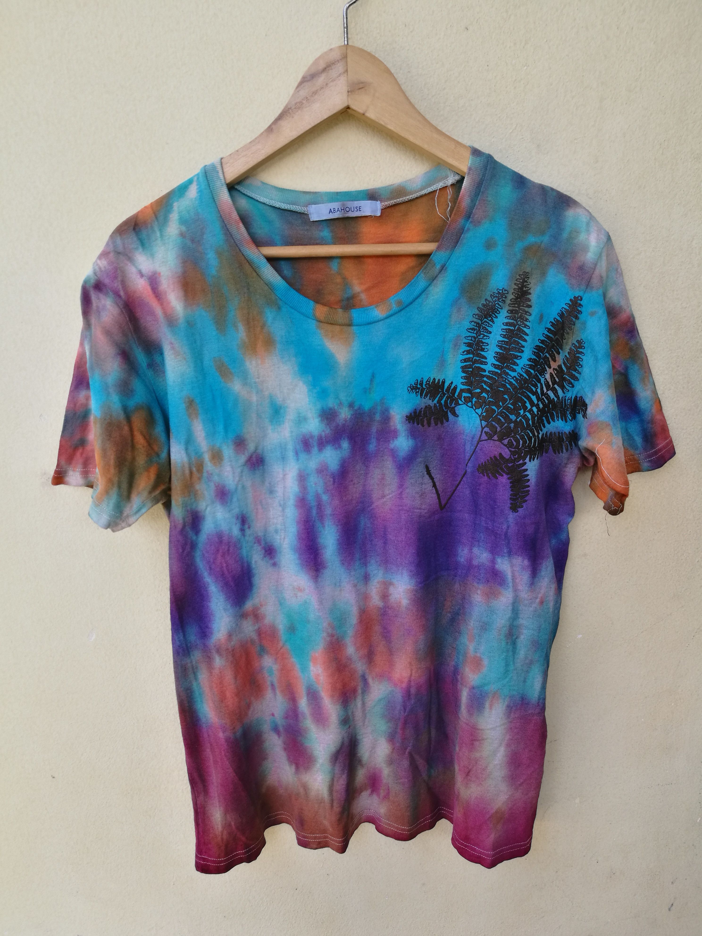 Japanese Brand Abahouse custom tyedye T Shirt Made in Japan Size US M / EU 48-50 / 2 - 1 Thumbnail