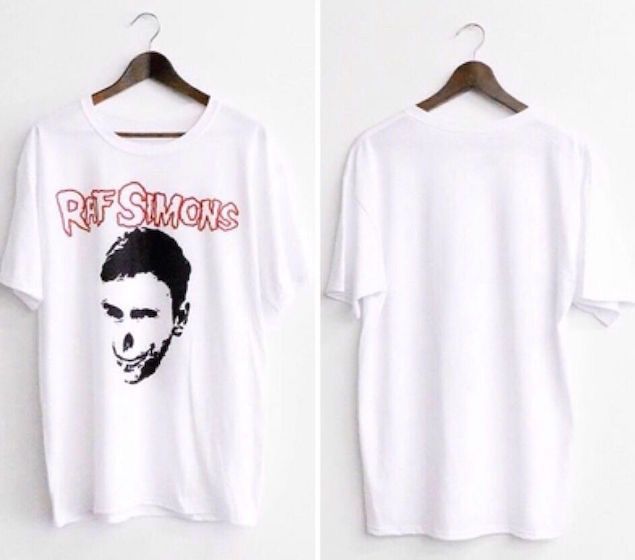 Bleach × Raf Simons New (AS SEEN ON FUTURE) Bleach x Raf Simons Tee |  Grailed