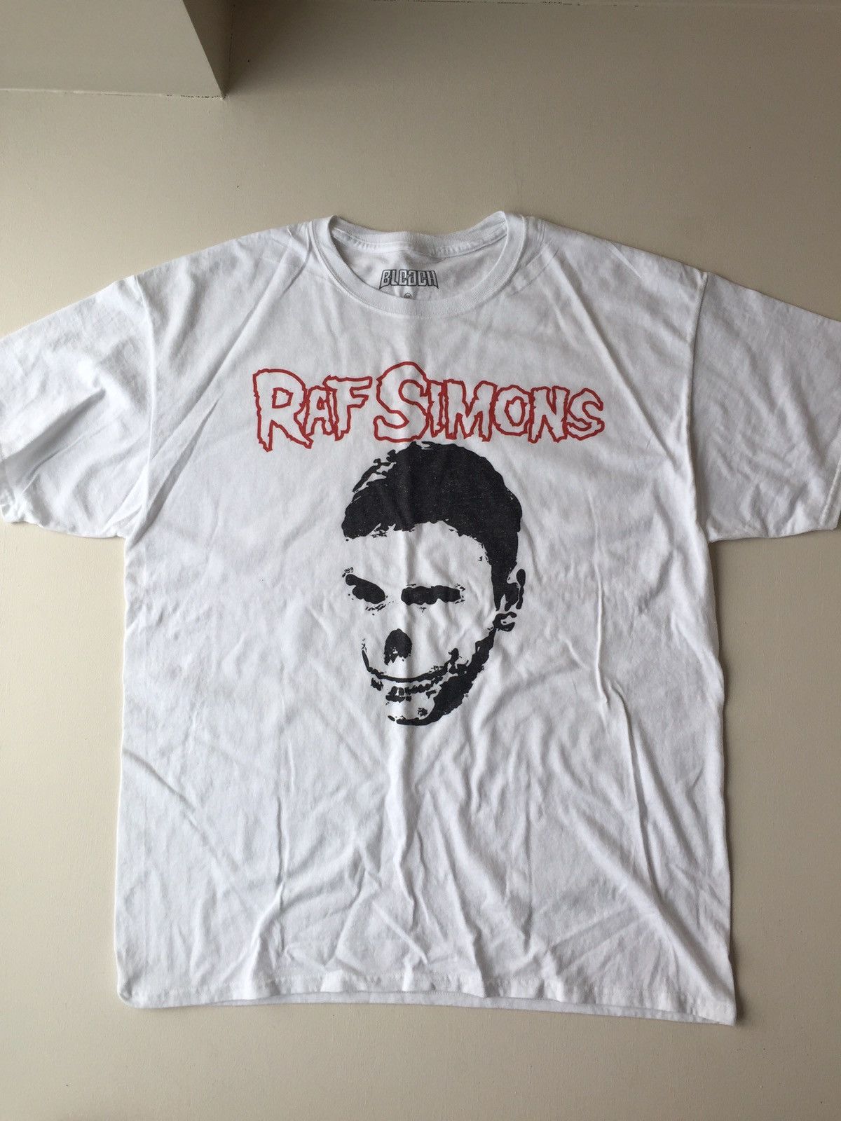 Bleach × Raf Simons New (AS SEEN ON FUTURE) Bleach x Raf Simons Tee |  Grailed