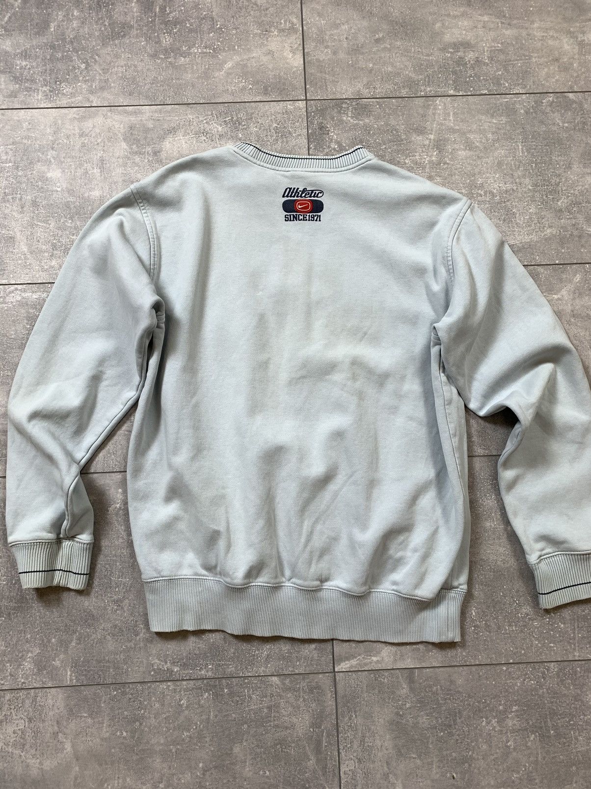 Nike × Vintage Nike vintage sweatshirt big logo Size US L / EU 52-54 / 3 - 6 Thumbnail