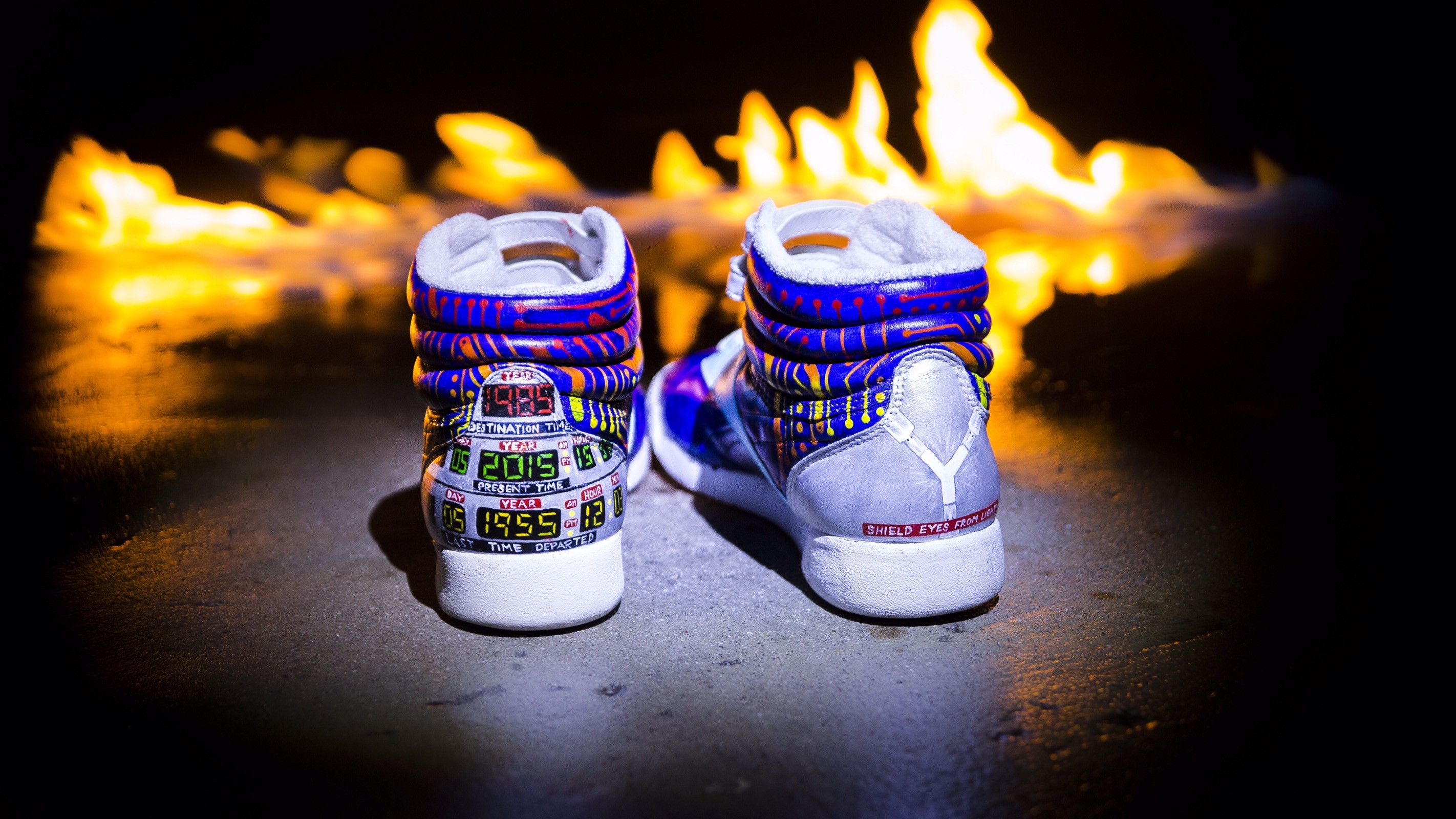 Reebok Custom Reebok Back To The Future Shoes Grailed