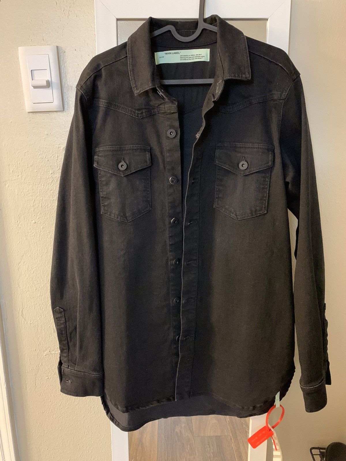 Off-White Off white checkered denim shirt Size US S / EU 44-46 / 1 - 2 Thumbnail