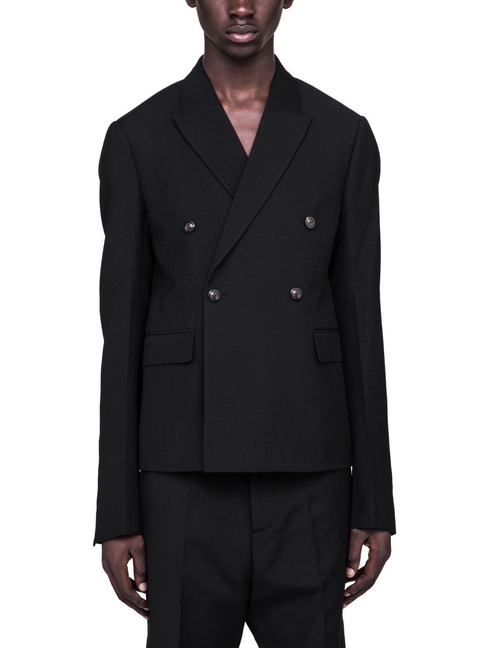 Rick Owens FW18 JMF cropped blazer jacket Grailed