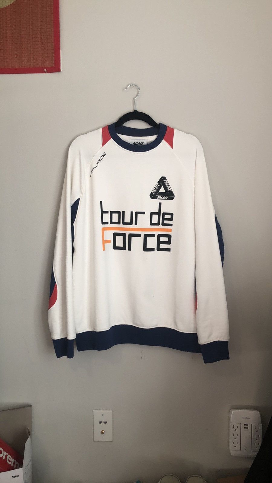 Palace Tour De Force Crewneck | Grailed