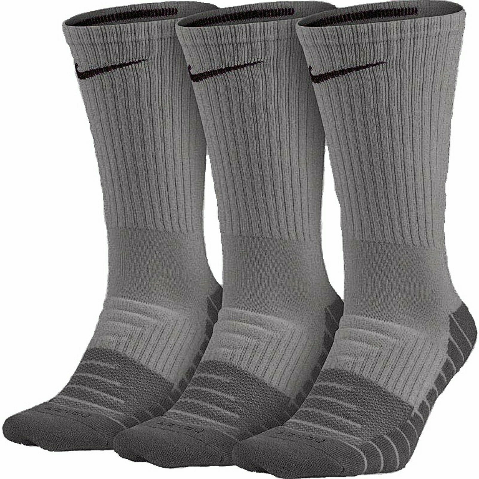 Nike Nike Everyday MAX Cushion CREW Socks 3 Pack DriFit 12-15 XL | Grailed