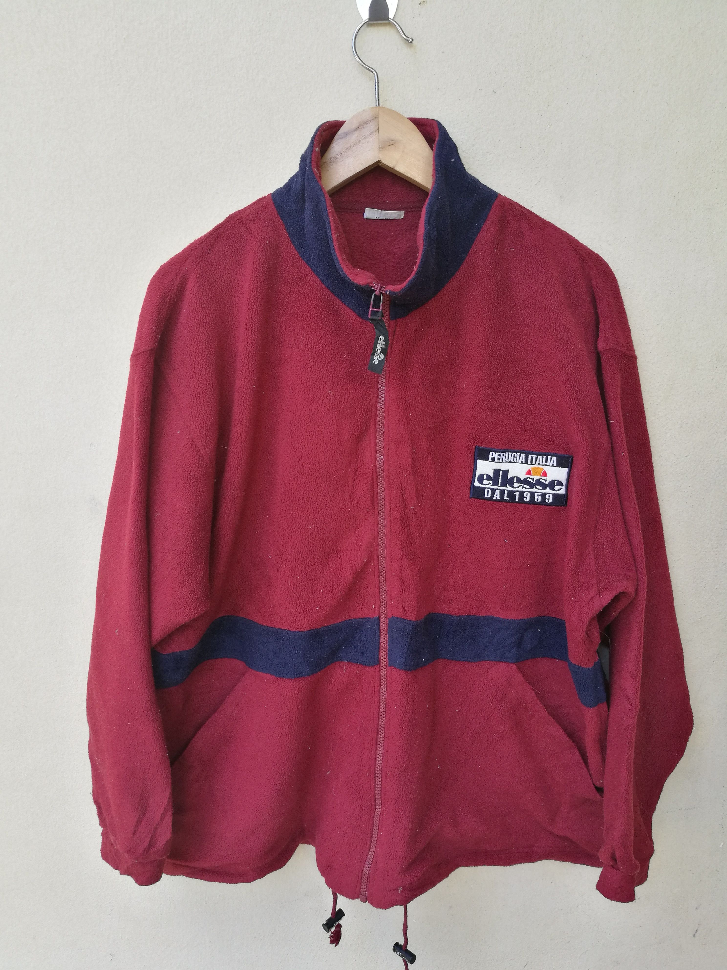Ellesse × Vintage ELLESSE JACKET FLEECE #cyberweekend Size US L / EU 52-54 / 3 - 1 Thumbnail