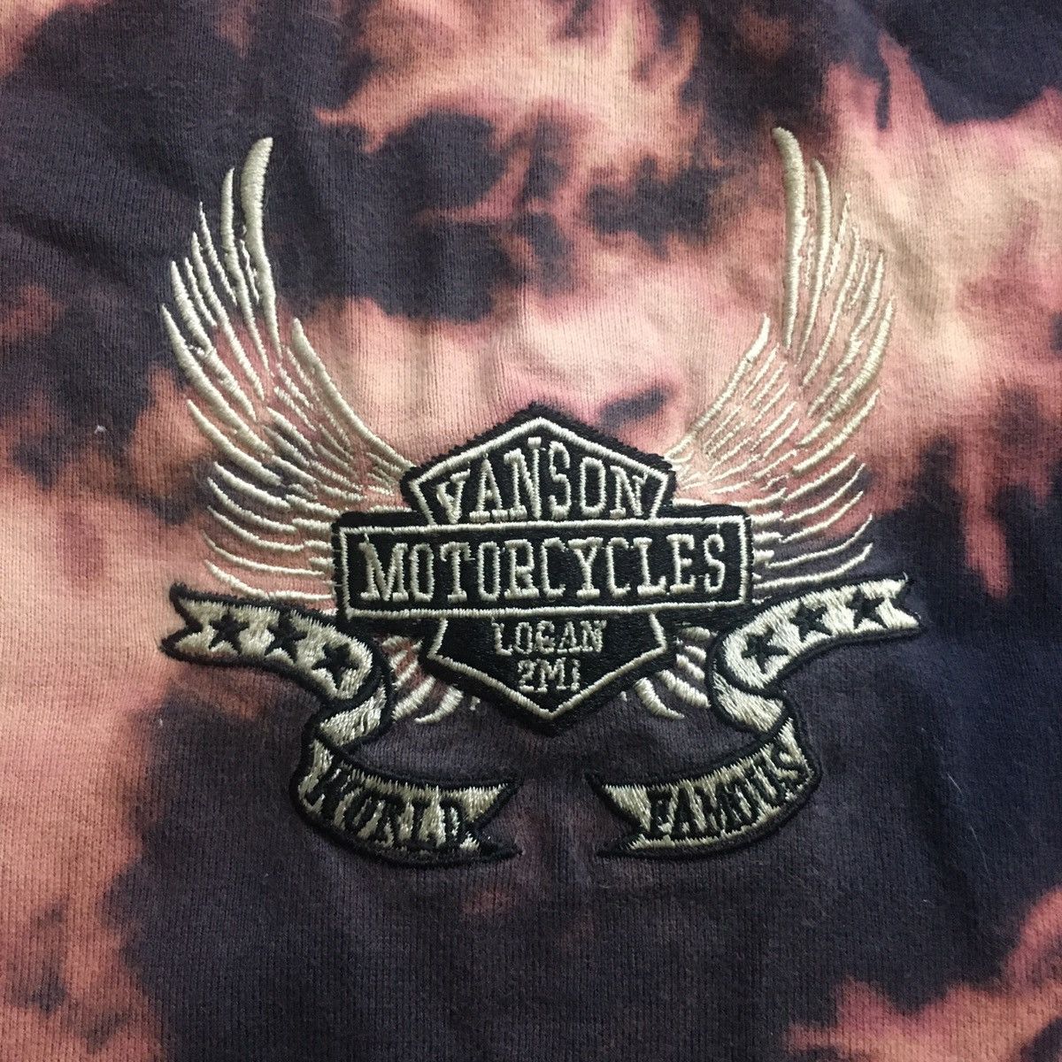 Vanson Leathers Vanson Long Sleeve Acid Wash Nice Design Size US M / EU 48-50 / 2 - 8 Thumbnail