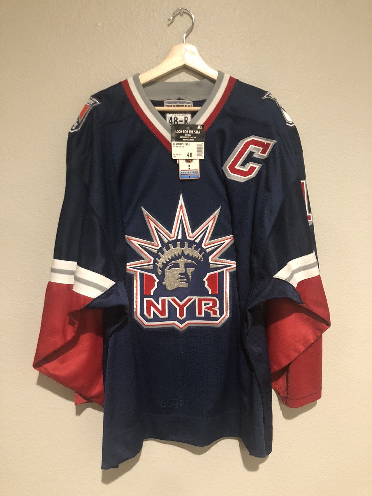 Lady liberty jersey rangers