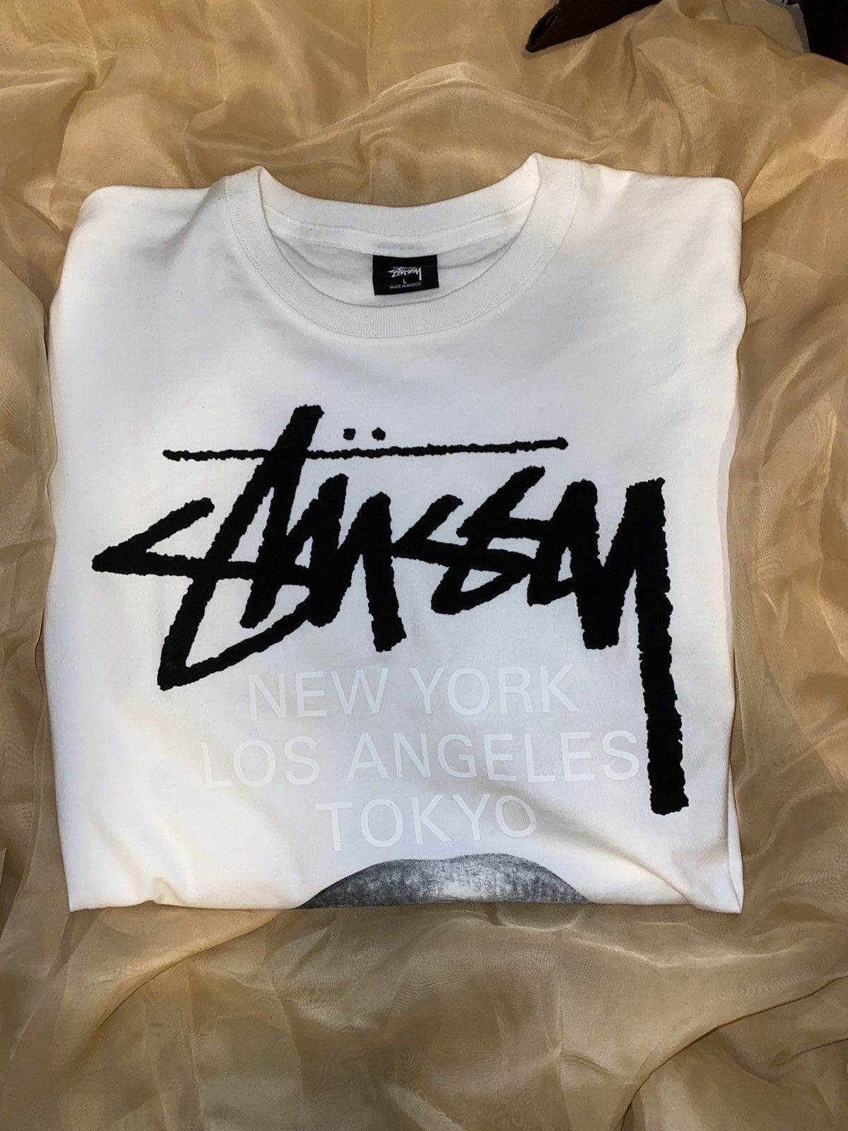 Rick Owens × Stussy Rick Owens Stussy World Tour Tee | Grailed