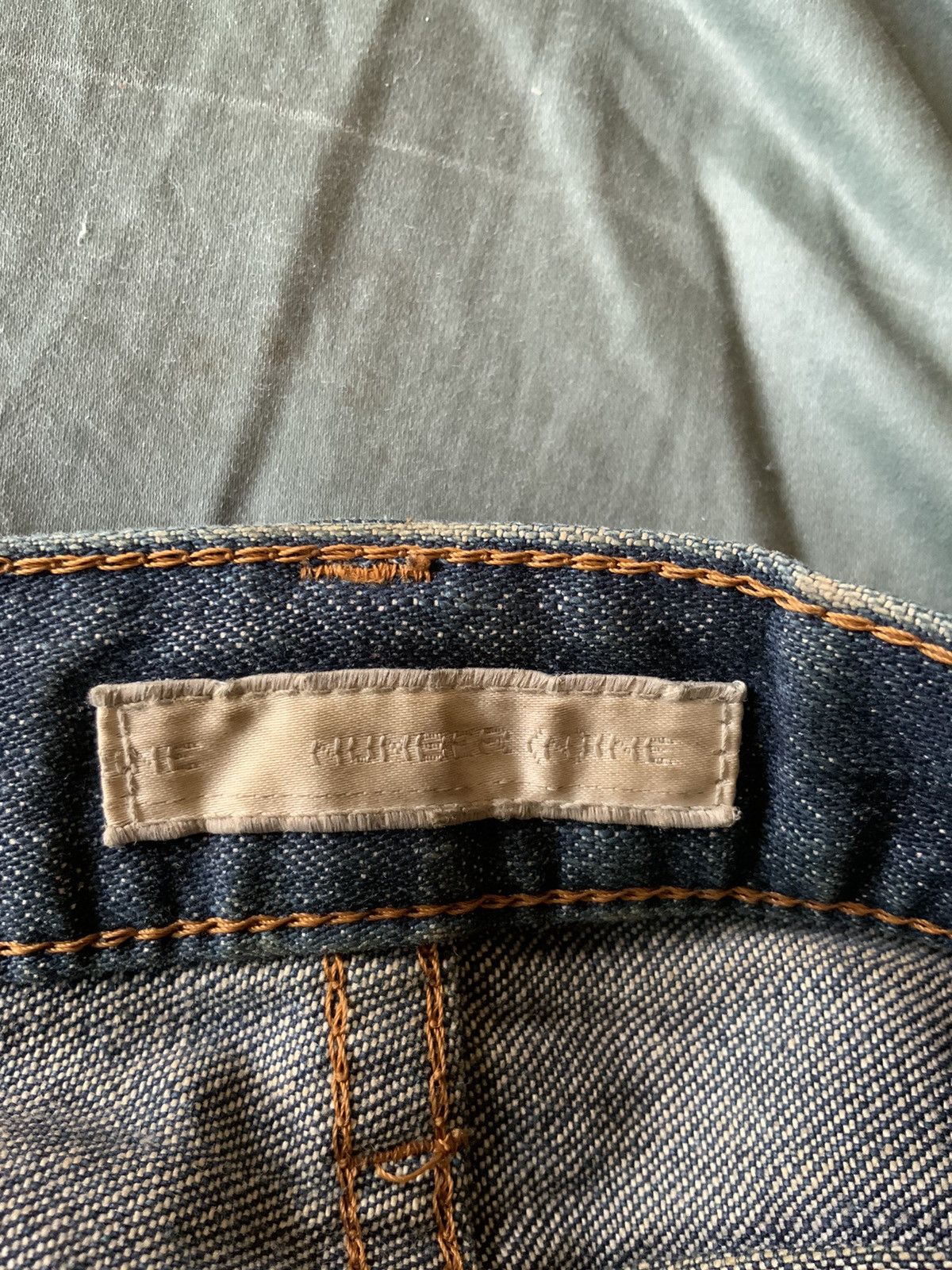 Number (N)ine 2002 Number (n)ine Patchwork Poem Denim Jeans Size US 31 - 10 Thumbnail