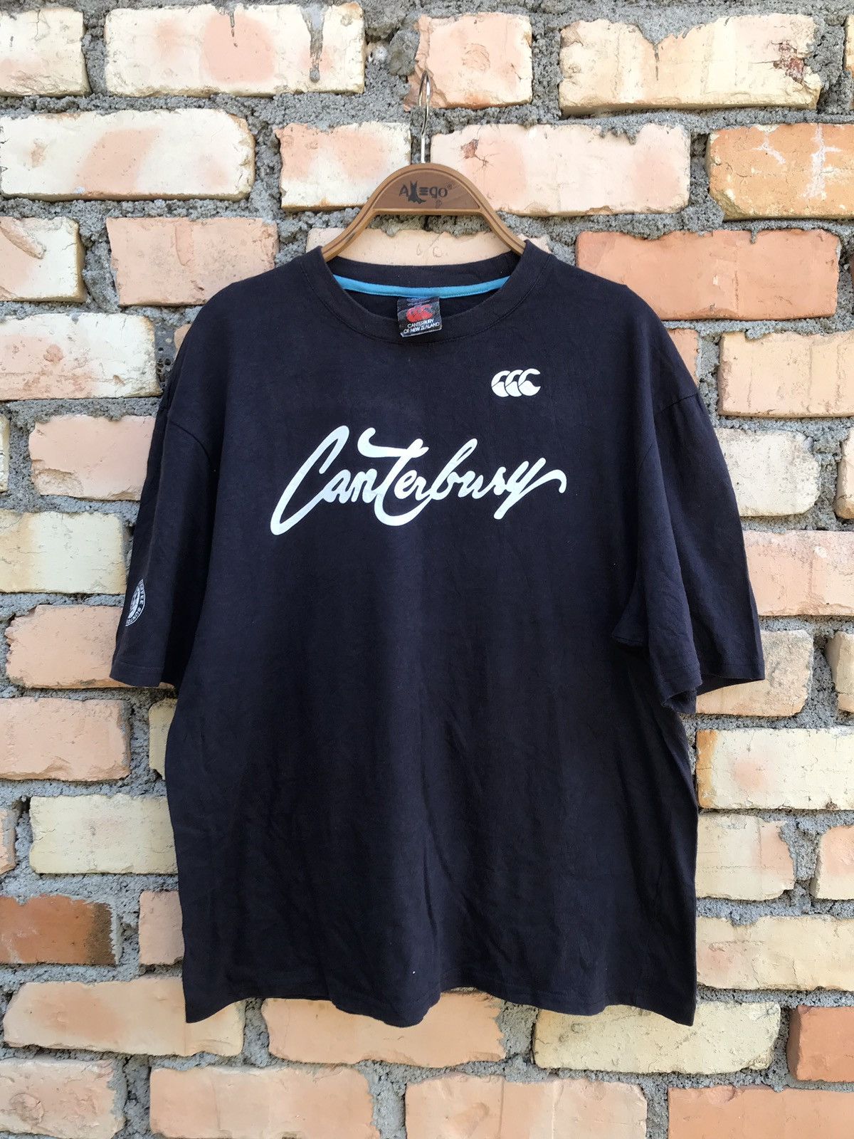 Canterbury of New Zealand × Japanese Brand × Vintage Suntory coffee colab with canterburry rare piece shirt Size US L / EU 52-54 / 3 - 2 Thumbnail
