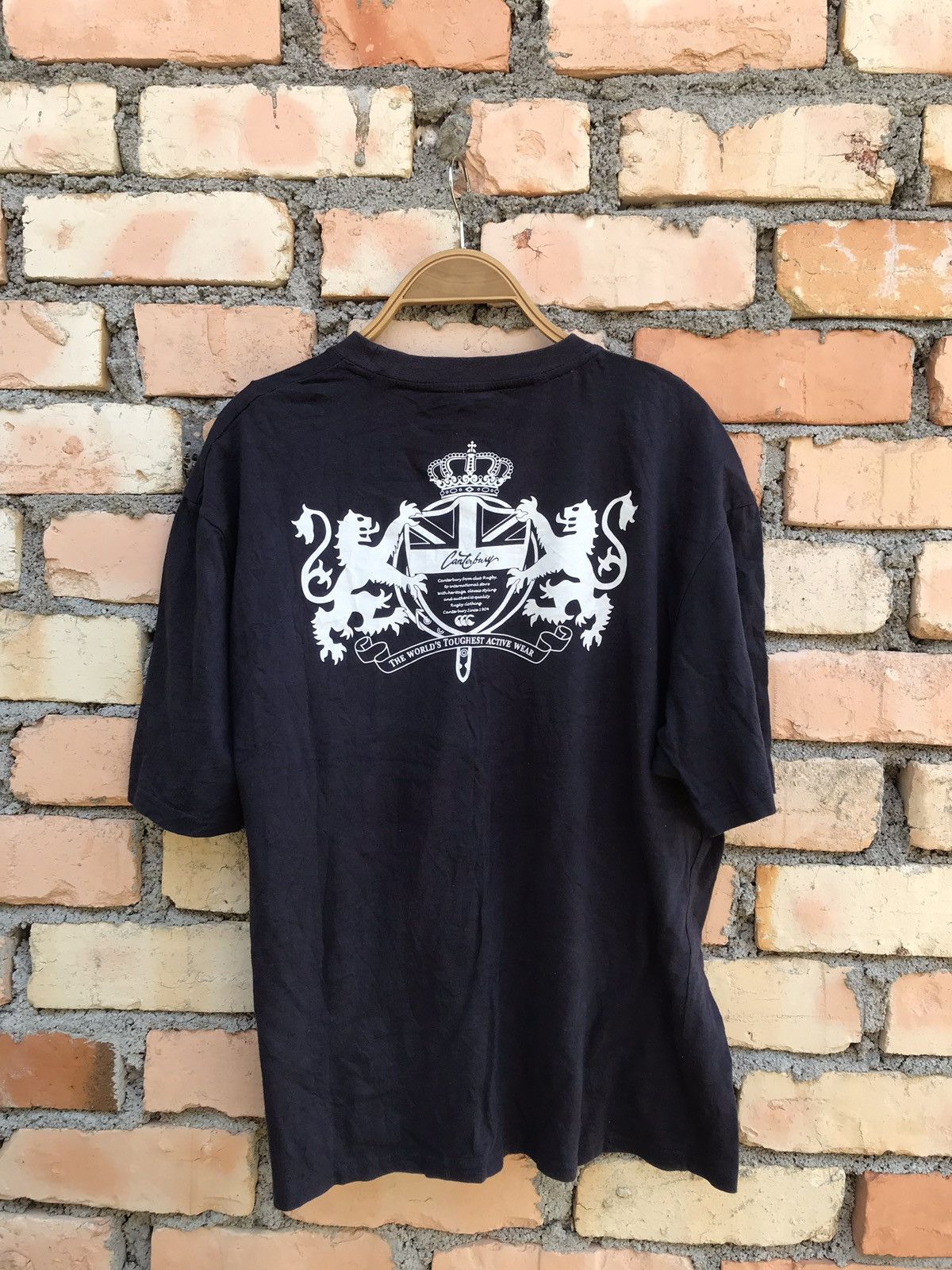 Canterbury of New Zealand × Japanese Brand × Vintage Suntory coffee colab with canterburry rare piece shirt Size US L / EU 52-54 / 3 - 3 Thumbnail