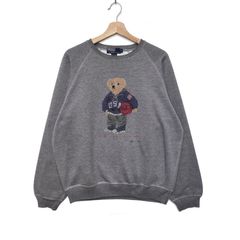 Polo bear hoodie on sale basketball