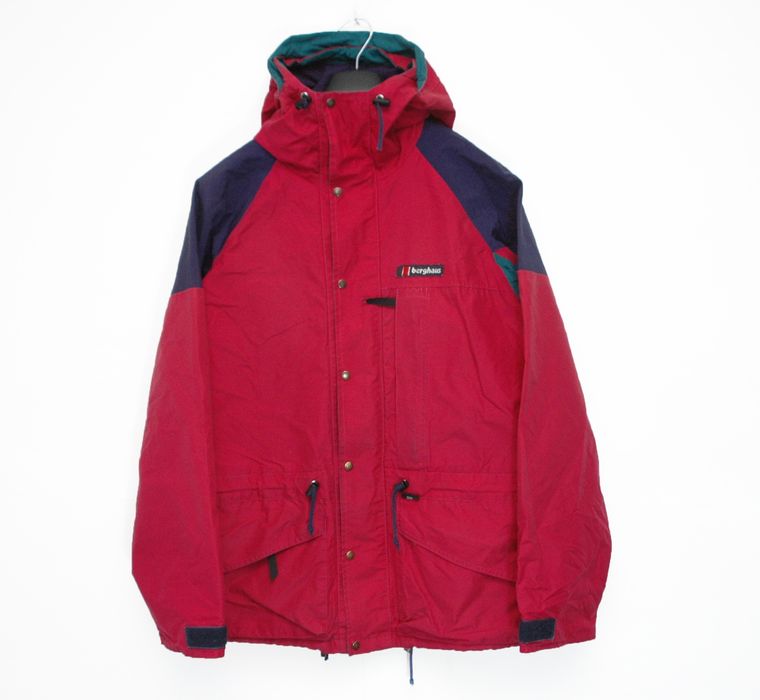 Vintage 90s 00s Green Berghaus Gore-Tex Coat XL