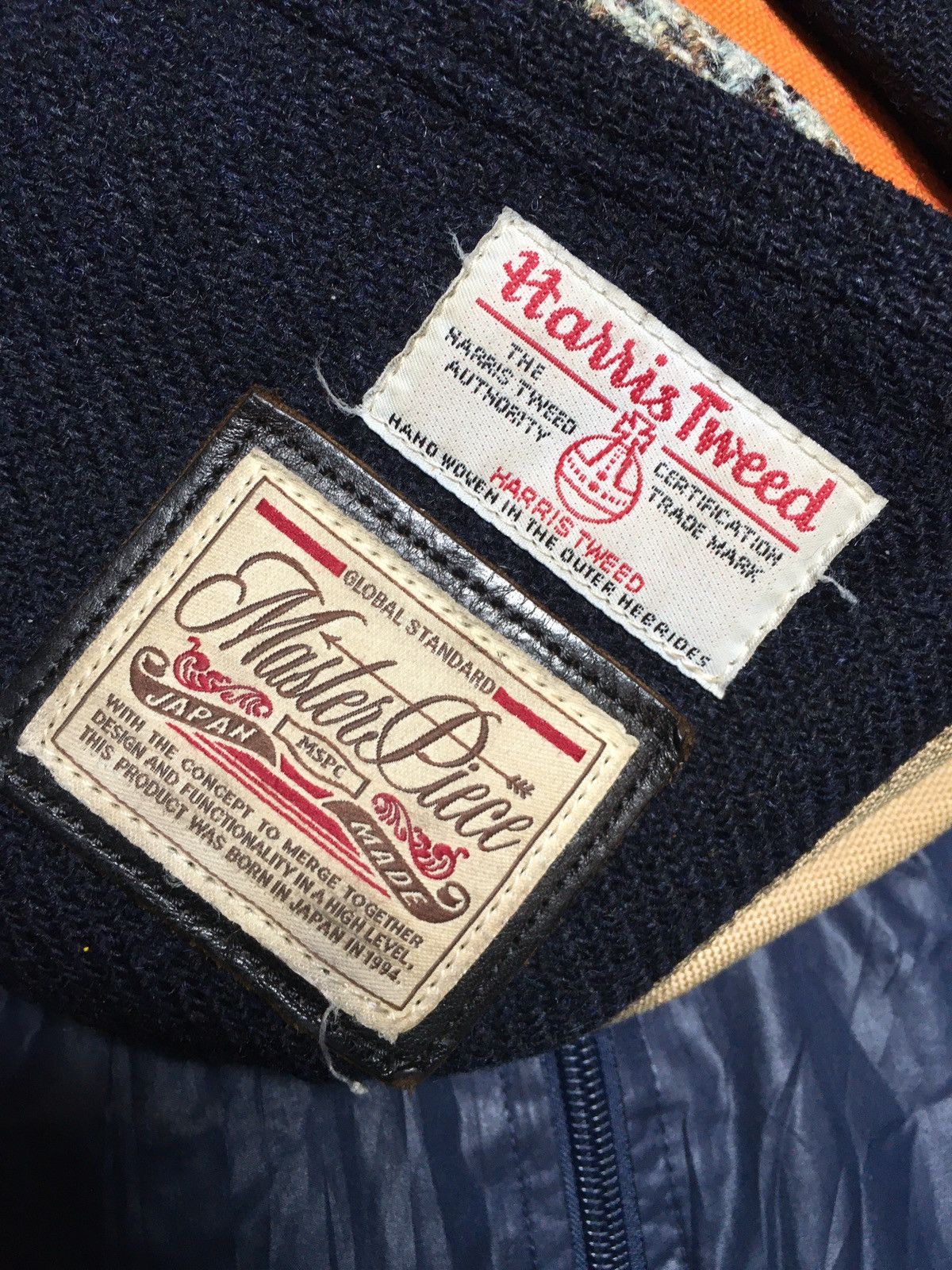 MasterPiece Cross body masterpiece x harris tweed Size ONE SIZE - 3 Thumbnail