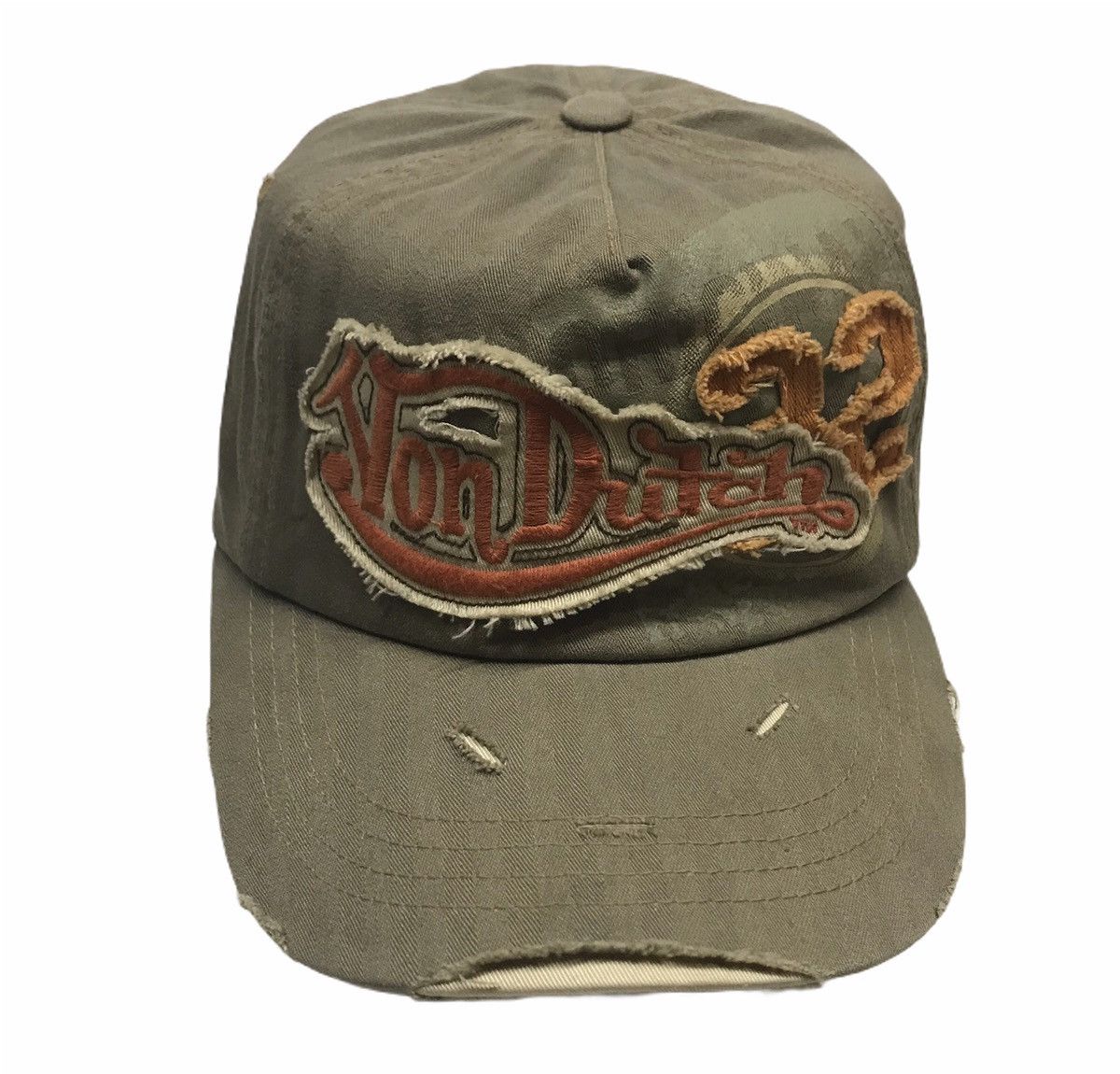Von Dutch Von Dutch 32 Distressed Hats Caps Size ONE SIZE - 2 Thumbnail