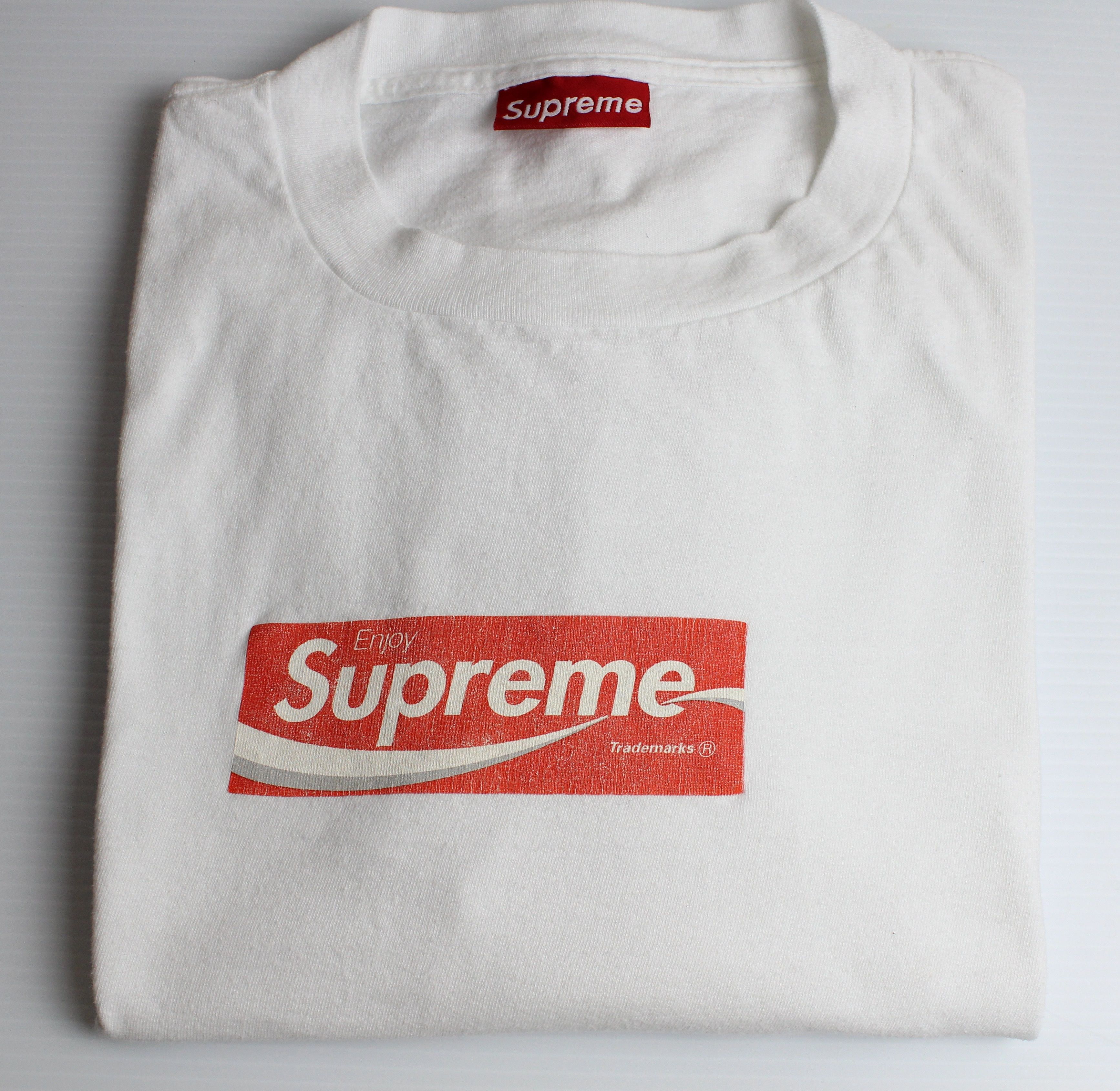 Supreme Coca Cola Box Logo Tee Tシャツ - Tシャツ/カットソー(半袖 