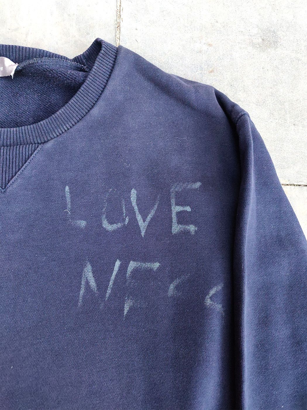 Dior SS11 Loveness Moreness Crewneck Distressed Sweater Size US L / EU 52-54 / 3 - 2 Thumbnail