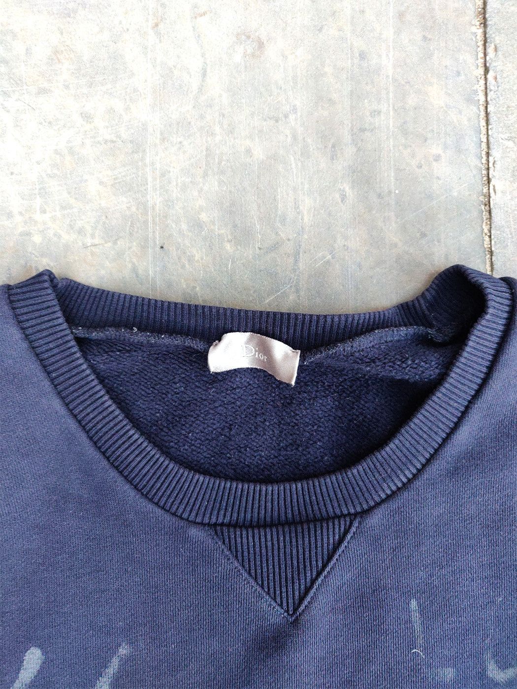 Dior SS11 Loveness Moreness Crewneck Distressed Sweater Size US L / EU 52-54 / 3 - 4 Thumbnail