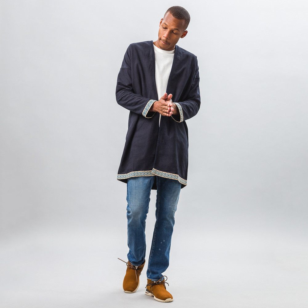 Visvim VISVIM SANJURO COAT SILK ROAD | Grailed