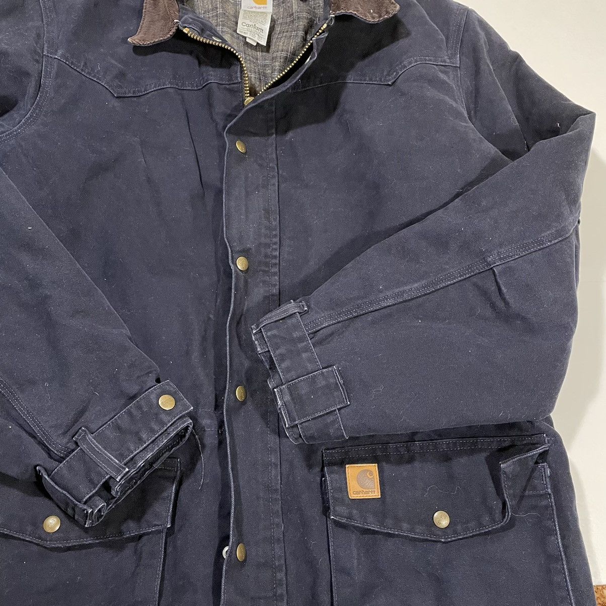 Carhartt × Vintage 90’s Carhartt Blanket Lined Barn Coat Size US XL / EU 56 / 4 - 2 Thumbnail
