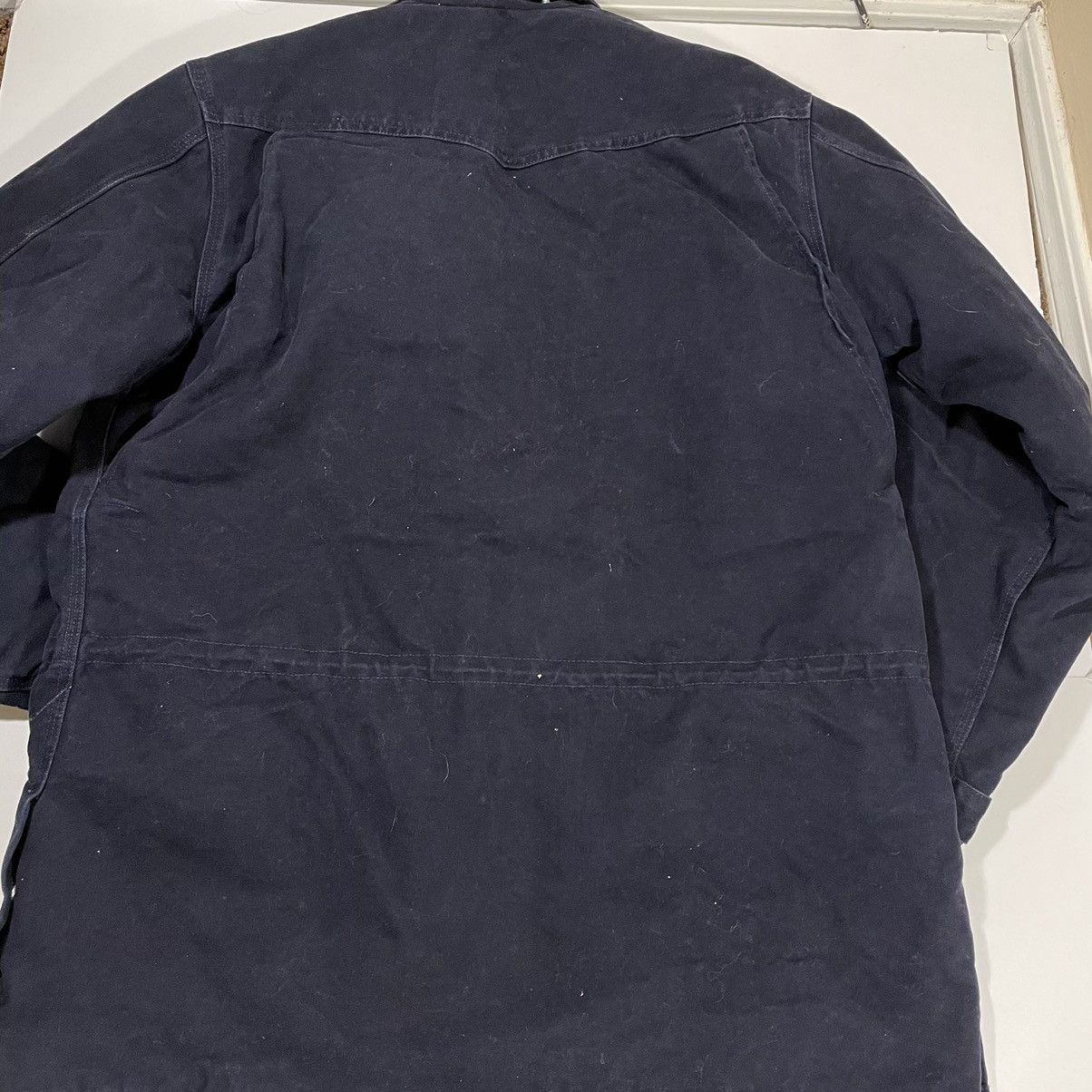 Carhartt × Vintage 90’s Carhartt Blanket Lined Barn Coat Size US XL / EU 56 / 4 - 4 Thumbnail