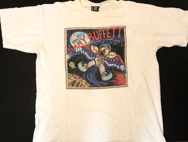 Vintage Vintage Jimmy Buffett Beach House on the Moon T-Shirt | Grailed