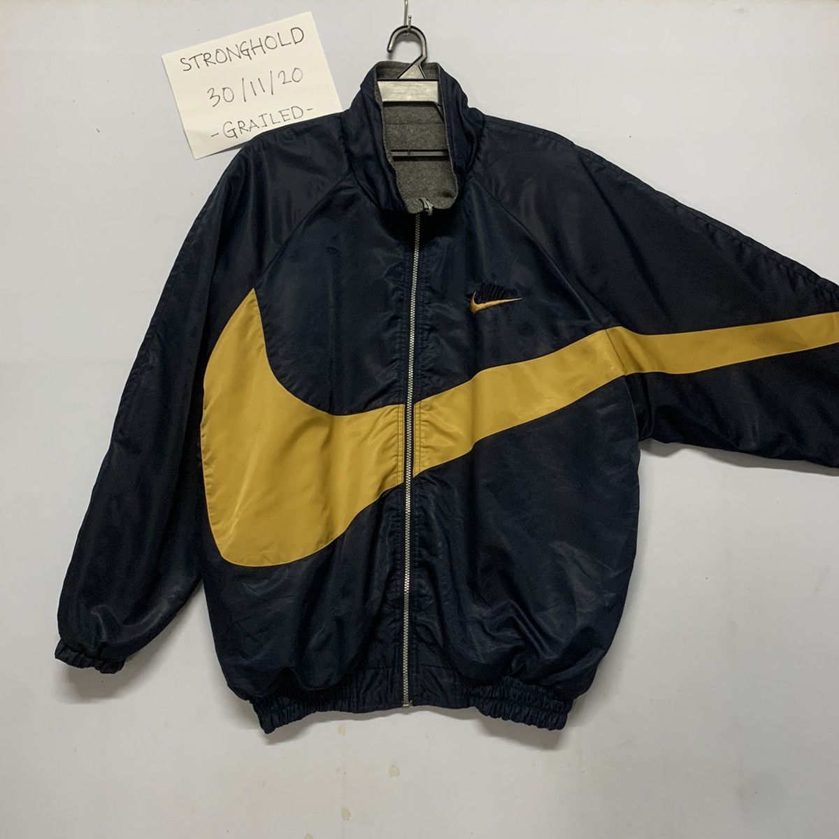 💥RARE!! Vintage Nike Swoosh Reversable Sportswear Jacket