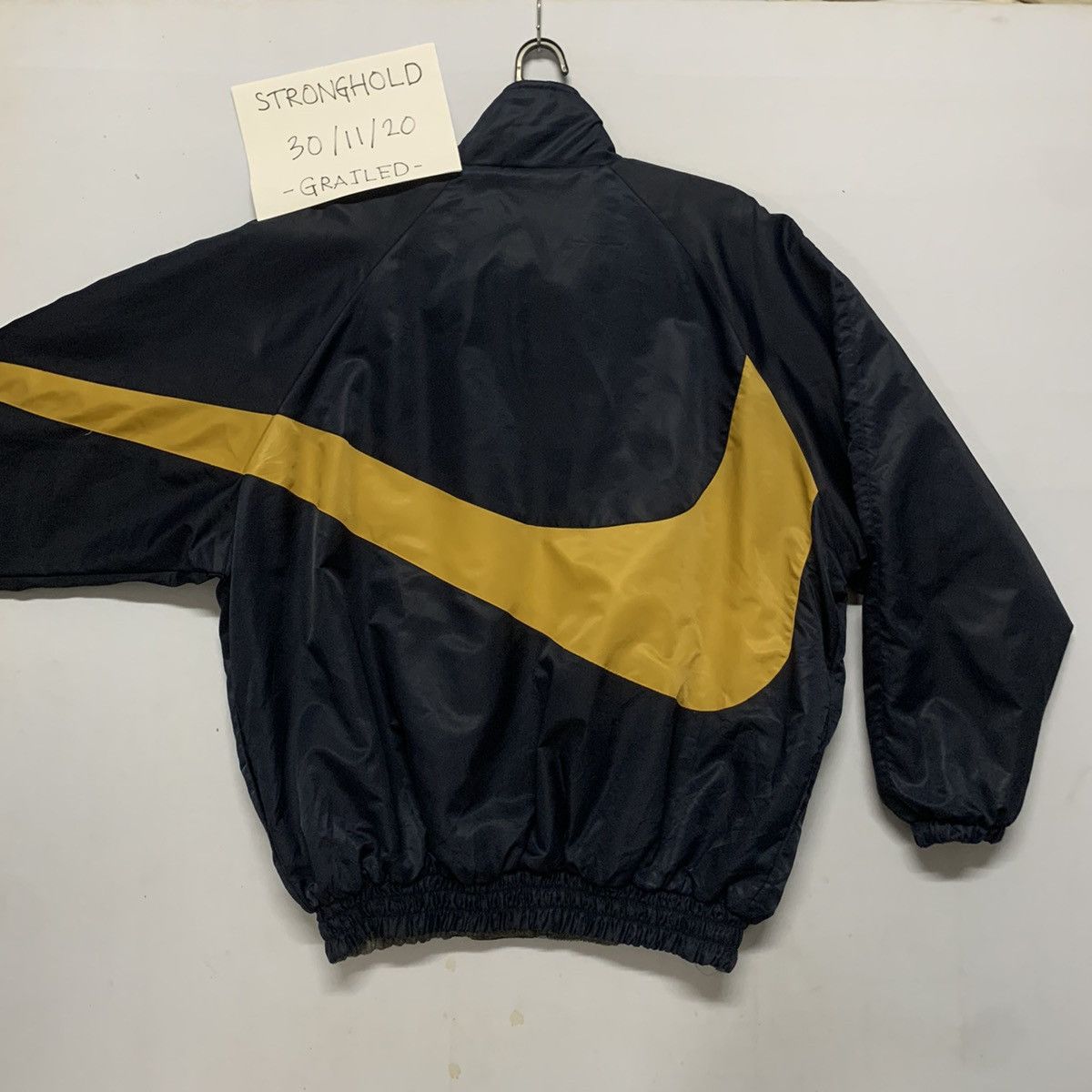 Nike × Sports Specialties × Vintage 💥RARE!! Vintage Nike Swoosh Reversable Sportswear Jacket Size US XL / EU 56 / 4 - 6 Thumbnail