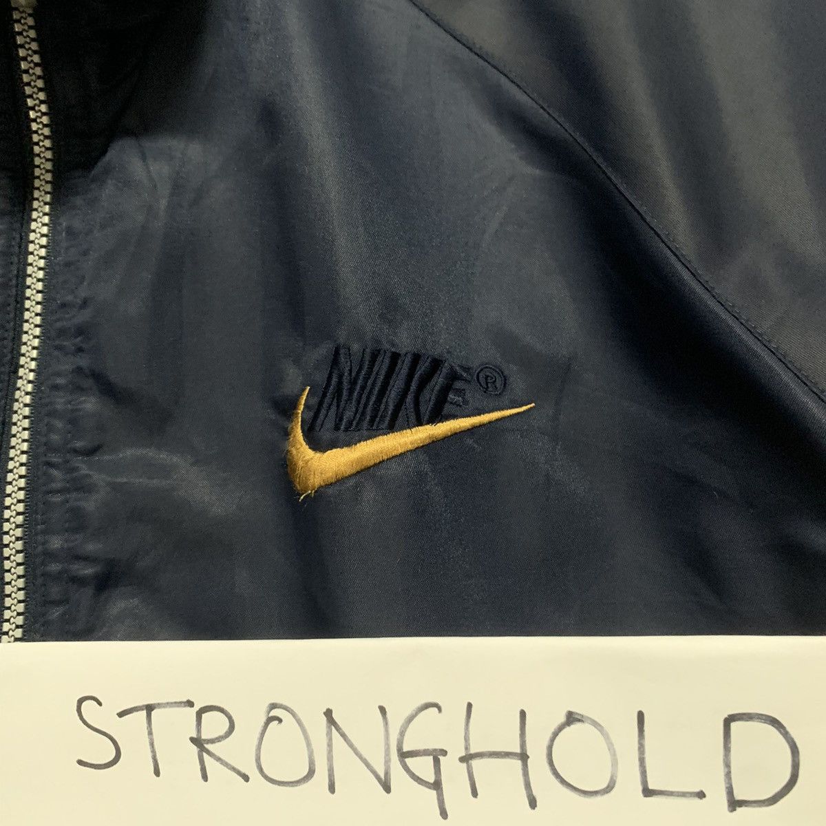 Nike × Sports Specialties × Vintage 💥RARE!! Vintage Nike Swoosh Reversable Sportswear Jacket Size US XL / EU 56 / 4 - 4 Thumbnail