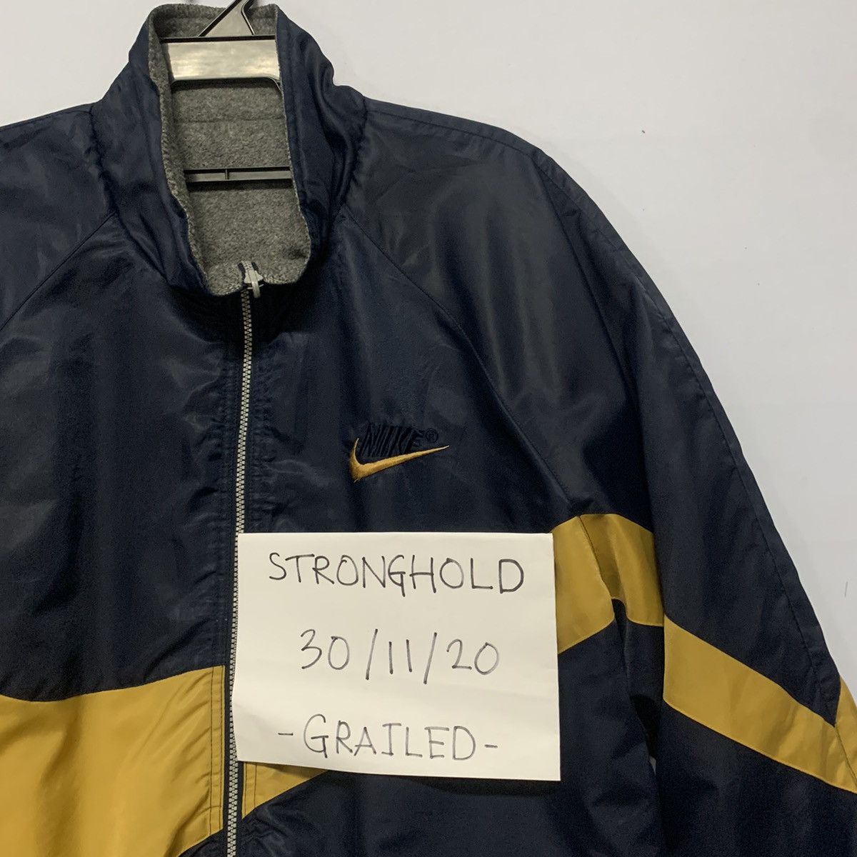 Nike × Sports Specialties × Vintage 💥RARE!! Vintage Nike Swoosh Reversable Sportswear Jacket Size US XL / EU 56 / 4 - 3 Thumbnail