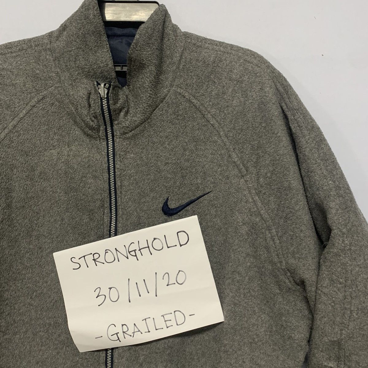 Nike × Sports Specialties × Vintage 💥RARE!! Vintage Nike Swoosh Reversable Sportswear Jacket Size US XL / EU 56 / 4 - 10 Thumbnail