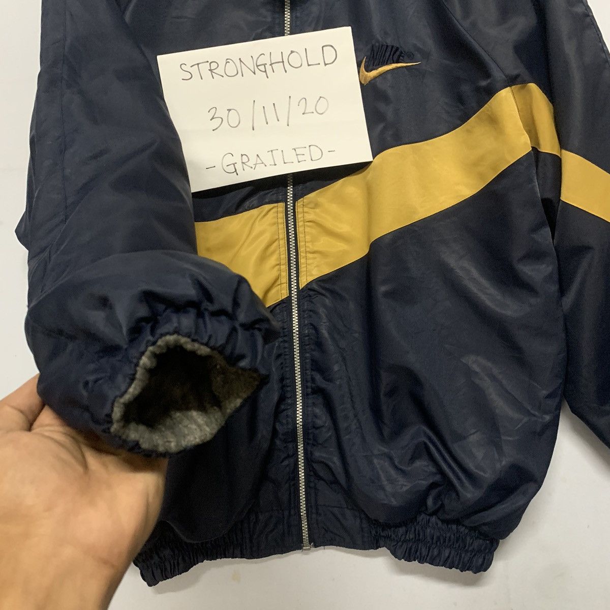Nike × Sports Specialties × Vintage 💥RARE!! Vintage Nike Swoosh Reversable Sportswear Jacket Size US XL / EU 56 / 4 - 5 Thumbnail