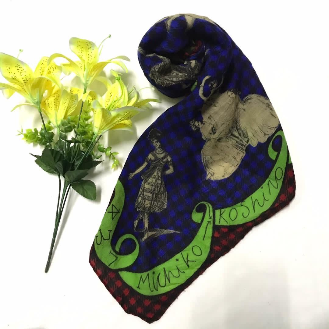 Michiko Koshino London Michiko London Angel Scarf/Muffer/Babushka/Wrap/Authentic Size ONE SIZE - 1 Thumbnail