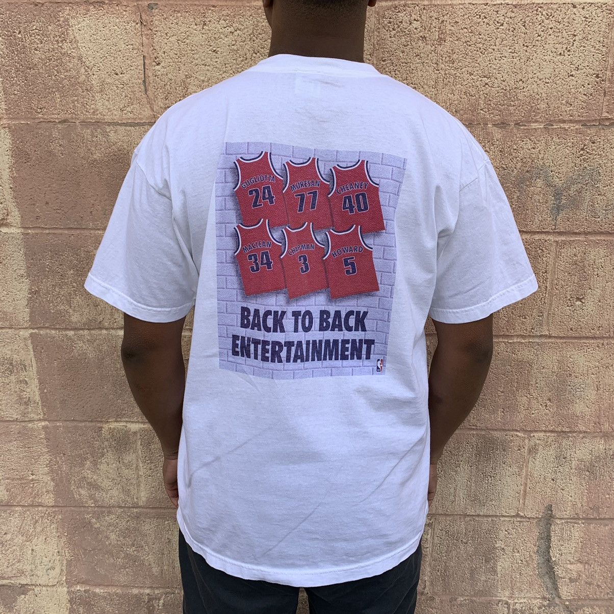 NBA × Streetwear × Vintage Vintage Baltimore Bullets back to back ...