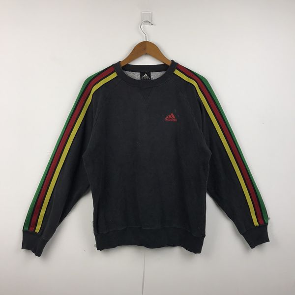 Rasta adidas sale hoodie