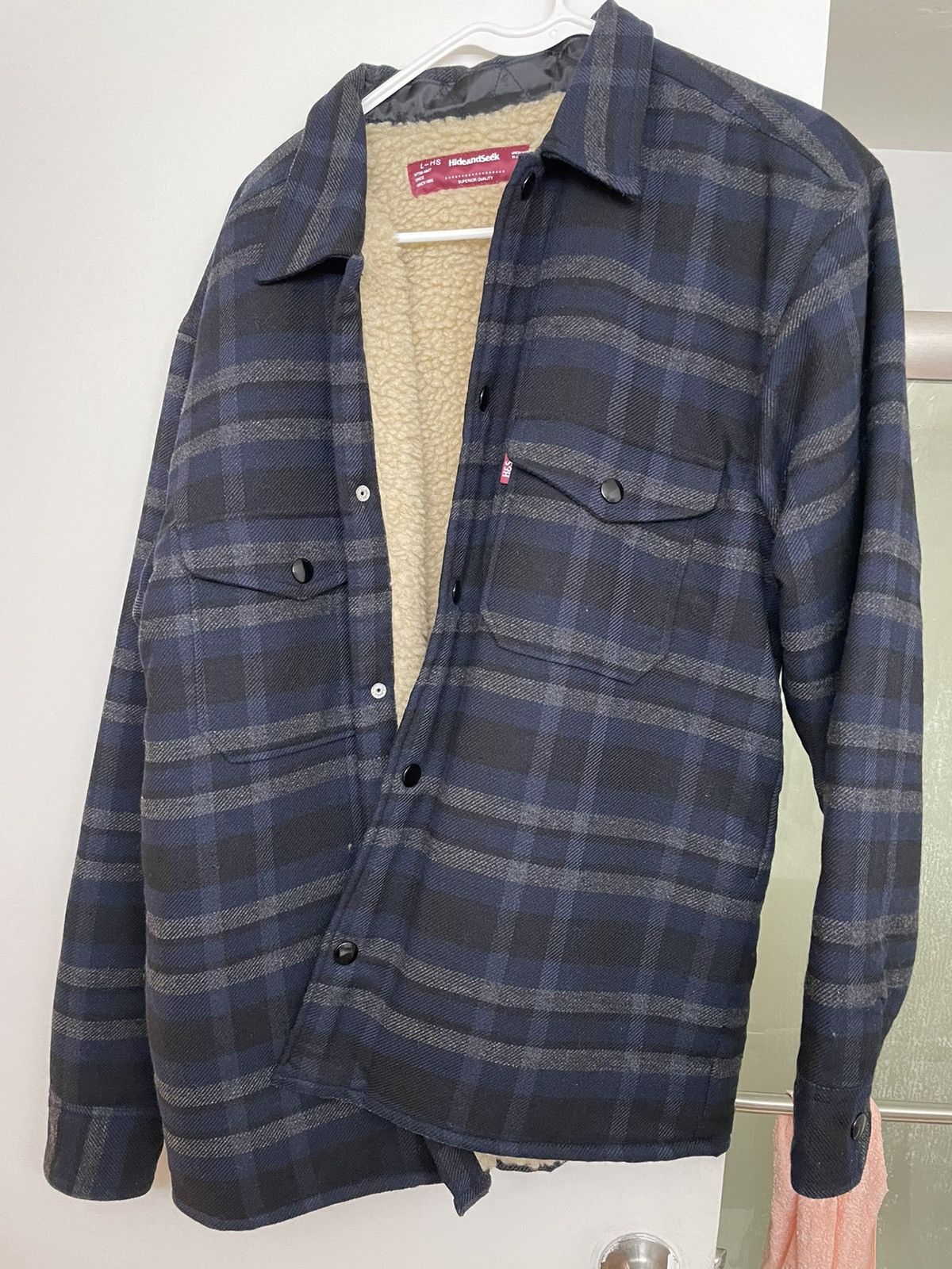 HIDE AND SEEK CPO WOOL SHIRT - buyfromhill.com