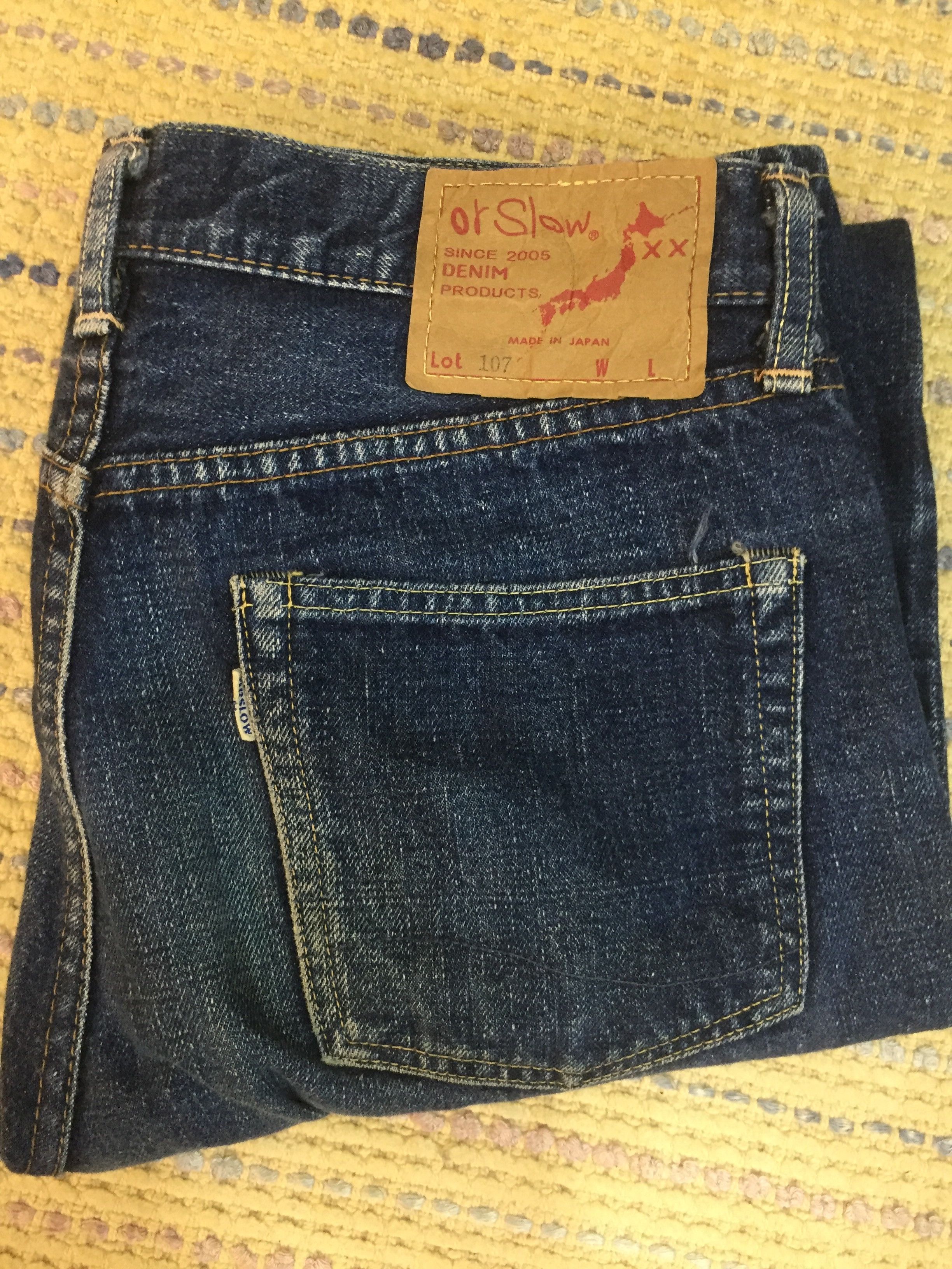 Japanese Brand JAPANESE BRAND ORSLOW DENIM LOT 107 MADE IN JAPAN Size US 31 - 1 Thumbnail