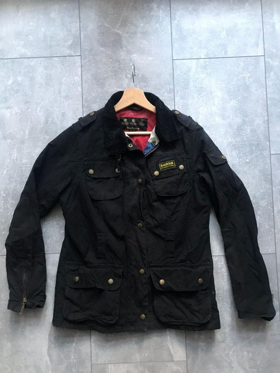 Barbour Barbour International woman waxed cotton England jacket Size M / US 6-8 / IT 42-44 - 1 Thumbnail